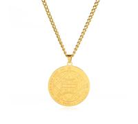 LHJHZDJC Para hombres y mujeres, joyería de moda de uso diario, el Cuarto Pentáculo de la Venus Salomón, collar con colgante oculto para protección, amor, amistad, amuleto, joyería, gran regalo para