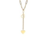 LHJHZDJC Para hombres y mujeres, joyería de moda Kpop romántica corazón borla collar gargantilla mujer clip cadena clavícula collares joyería gran regalo para ella él
