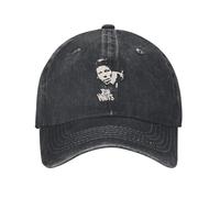 LHJHZDJC TOM Waits Czarny Portrait Nick Cave Gorra de Mezclilla con diseño Transpirable Gorras de béisbol para Hombres