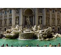 LHJOYSP puzle 3D 1000 Piezas Ciudad Roma Italia Fontana di Trevi 75x50cm