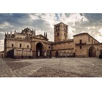 LHJOYSP Puzzle 1000 Piezas Ciudad Cielo Iglesia Templo Catedral de Zamora España 75x50cm