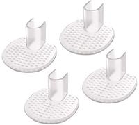 LHKJ 4 Pcs Protectores de Silicona para Dedos de los pie para Chanclas, ayudando a Reducir la fricción y prevenir ampollas