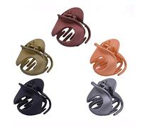 LHKJ 5 Piezas Garra Clips Accesorios para Cabello, Pinzas para el Pelo de Pulpo, Garras de Pelo de Pequeño, Pinza Mandíbula, Clip de Pelo Elegantes para Niñas Mujeres