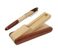 LHKJ Bolígrafo de Madera Profesional, Elegante Juego de Pluma de Regalo para la Escritura de Firma