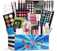 LHLXZQ Juego maquillaje profesional completo, conjunto maquillaje multiusos