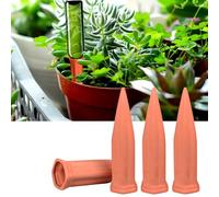 LHLXZQ Regador de Plantas, 4 Piezas Puntos de Riego para Plantas Conos de Terracota de Autorriego, Sistema de Irrigación Automático en Vacaciones para Flores y Plantas de Interior y Exterior#3