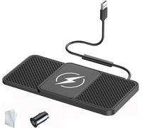 LHMM Cargador Inalámbrico Coche para Mitsubishi L200 Warrior/Barbarian/Design, Cargadores Inalámbricos Teléfono Móviles para Coches Antideslizante,USB