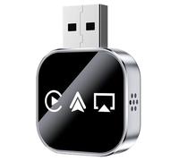 LHMM Dongle Mini con Adaptador para VW Volkswagen Golf Cabriolet 2016 2017 2018 2019 2020 2021 2022 2023 2024, Auto Inalámbrico Plug Play Adaptador Carplay Mini Conexión Auto Coches CarPlay,B