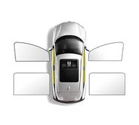 LHMM Protector Solar Lateral para Coche para Seat Ateca 5F 2016-2024, ProteccióN UV MagnéTica Parasol, FáCil InstalacióN Parasol Coche Bebe Lateral,A 4 Pieces of Equipment