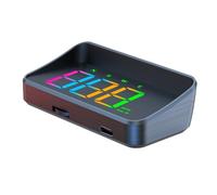 LHMM Velocímetro Digital HUD para Coche para Dodge Dakota, Pantalla Smart HUD Plug Play Pantalla Head Up para Coche,B