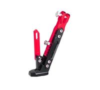 LHOUCHONS Caballete Lateral Moto para Triumph Speed Triple 1999-2015 | pata de cabra moto aluminio cnc soporte lateral ajustable pie de apoyo antideslizante estacionamiento seguro accesorios