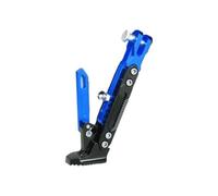 LHOUCHONS Caballete Lateral Moto para Triumph Speed Triple 1999-2015 | pata de cabra moto aluminio cnc soporte lateral ajustable pie de apoyo antideslizante estacionamiento seguro accesorios