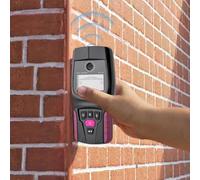 LHQYA Escáner De Pared Multifuncional, Detector De Pared con Localizador Central, 3 Modos De Escaneo, Detección De Profundidad De 110 Mm, para Madera, Metal, Cables Y Circuitos En Paredes