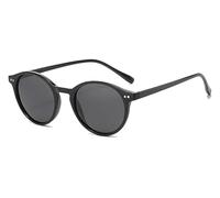 LHSDMOAT Gafas de sol polarizadas redondas retro para hombres y mujeres, gafas hippie vintage de Estilo Depp de los años 70, de ciclismo de conducción de moda