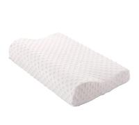 LHSJYG Almohada Latex Almohada de Espuma viscoelástica Tejido Punto Poliuretano con Rebote Lento y Sensor Temperatura, núcleo Cubo Agua