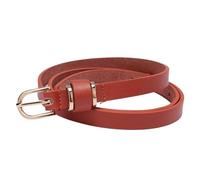 LHSJYG Cinturones de Mujer Women's Skinny Solid Dress Belt 80cm To 135cm Big Size Waistband 10 Colors(130(Waist110-115cm),Women1.5-Orange)