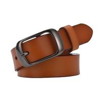 LHSJYG Cinturones de Mujer Women's Strap Casual Women Brief Belt Women Strap Pure Color Belts Jeans Belt(90x200cm,Tan)