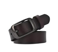 LHSJYG Cinturones de Mujer Women's Strap Casual Women Brief Belt Women Strap Pure Color Belts Jeans Belt(90x200cm,Coffee)