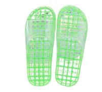 LHSJYG Pantuflas Invierno Homem Zapatillas de masaje for hombre y mujer de Summer Home(Green,M)