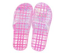 LHSJYG Pantuflas Invierno Homem Zapatillas de masaje for hombre y mujer de Summer Home(Pink,XL)
