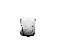 LHTCZZB Creativo sencillo, Decoración estilo industrial, Hogar Taza de Lavado, durable y conveniente Copa cepillado Vidrio frío color sólido geométrico de cristal cepillado Copa exquisita y única (gri