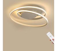 LHTCZZB Luz de techo LED luces de salón Luz de techo regulable Lámpara de lámpara de techo moderno Noche de techo Luz de metal Acrílico Control remoto de interior Restaurante Mesa de comedor Luz de t