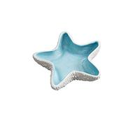 LHTCZZB Material de porcelana blanco lavable con ceniza anti-volante pentagonal Material de porcelana blanca lavable para escritorio para el baño de la oficina y decoración del hogar (blanco)