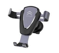 Lhuayeu Soporte Móvil Coche para Citroen C3-XR C4 C3 C5 C1 C2 Berlingo Celysee, Soporte para Movil Coche Giratorio 360°, Rejillas de Ventilación Salidas de Aire,A
