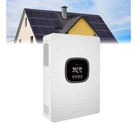 LHUITUI 5000W Inversor Híbrido De Onda Sinusoidal Pura Híbrido, Inversor Solar Híbrido Todo En Uno, Protección IP21, Potencia PV Máxima 6000W, para Hogares, Autocaravanas & Sistemas Off-Grid