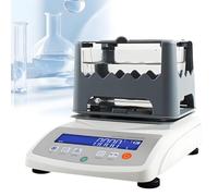 LHUITUI Comprobador Pureza Oro, Densímetro Digital Sólidos Alta Precisión, Medidor Electrónico Digital Pureza Oro, Compensación Temperatura, Sensor HBM, Peso Máximo 300g 600g 1200g MDJ-1200A