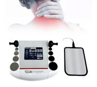 LHUITUI Fisioterapia Diatermia Máquina, Cuidado Profundo, Máquina De Fisioterapia Tecar, con 8 Cabezales, para Rehabilitación Deportiva, Alivio del Dolor Y Recuperación Muscular