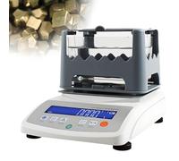 LHUITUI Medidor Digital Densidad Sólidos, Medidor Densidad Oro Electrónico Digital, Densímetro Electrónico Metales Preciosos, Nivel Frontal, Precisión de Pesaje 0,01 g 0,005 g, Sensor HBM MDJ-300A