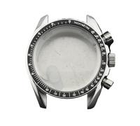 LHVHPKUKAN Caja de Reloj for Hombre de 39,7 mm de diámetro, Apta for Movimiento VK63, Resistente al Agua, Apta for Correa de 20 mm, Accesorios de Reloj(1)