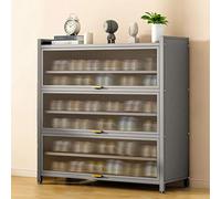 LHXLSH Almacenamiento De Zapatos De Metal, Organizador De Zapatos Estrechos, Organizador Vertical para Organizar Zapatos, Organizador De Zapatero(70 * 115cm/27.6 * 45.3in)