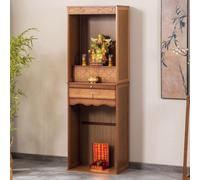 LHXLSH Mesa De Altar De Meditación, Mueble De Pie. Mesa Budista Relajante, Mesa De Meditación con Nivel De Almacenamiento, para Salas De Estar, Santuarios Y Templos(Yellow,42 * 185cm/16.5 * 72.8in)