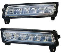 LHyfA Luz Antiniebla del Parachoques Delantero para Mercedes-Benz ML GL GLK W164 X164 X204,Faros Antiniebla Luz Circulación Diurna Accesorios para Coche,B/Right