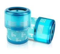 LHYNEE 2 Piezas Filtro Compatible para Dyson Gen 5 Detect Absolute Aspiradora Sin Cable,Juego de Recambios de Filtro,Filtro HEPA Lavable Accesorios Repuestos.