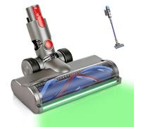 LHYNEE Cabezal de Cepillo con Iluminación LED para Función de Detección de Polvo,Compatible con Aspiradora Dyson Gen5 Detect-Accesorio Boquilla para Suelos & Cepillo Turbo para Alfombra y Suelo Duro.