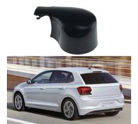 LHZPGC 1 Uds Tapa de La Tuerca del Brazo del Limpiaparabrisas Trasero del Coche para VW Polo 6R / AW1 2010-2020,Accesorios de Limpiaparabrisas,Negro,plástico ABS