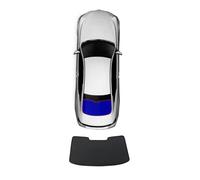 LHZPGC Parasol magnético para ventanilla Lateral de Coche para Audi A4 B8 Sedan 2008-2016, Cortina UV,Black-Black-Tailgate Window