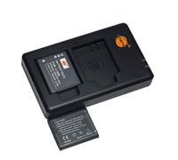LI-50B (2 unidades) batería recargable de repuesto y cargador dual compatible con Casio NP-150, Olympus Stylus 9000 9010 SP-810UZ Tough TG-870 XZ-10 VR-370 as D-LI92