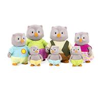 Li’l Woodzeez, Familia de búhos McHoot, Figuras articuladas