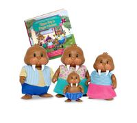Li’l Woodzeez, Familia de morsas de Tuskaroo con Libro de Cuentos