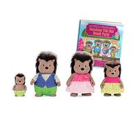 Li’l Woodzeez Familia de puercoespines McBristly con Libro de Cuentos