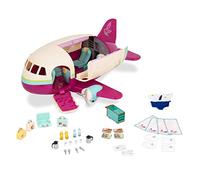 B. Li'l Woodzeez - Avión de Juguete - Juego de Aeropuerto - Juego para Niños - Juego de Figuritas - 3 Años + - Avión