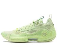 Li-Ning Hombres Profesionales Zapatos de Baloncesto Antideslizantes con absorción de Golpes Calzado de Basquetbol para Hombre Way of Wade 10 Series Avocado Verde EU 44 1/3