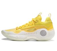 Li-Ning Hombres Profesionales Zapatos de Baloncesto Antideslizantes con absorción de Golpes Calzado de Basquetbol para Hombre Way of Wade 10 Series City of Angels Amarillo EU 44 1/3