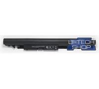 LI-TECH Batería Compatible 2600 mAh para HP 14-BS727TU Negro Notebook Ordenador batería 2.6 Ah