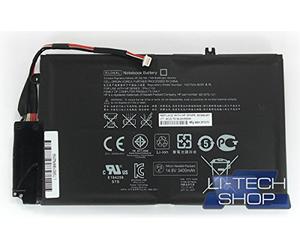 LI-TECH Batería compatible 3400 mAh para HP Envy SLEEKBOOK 41050TX 14,4 V 14,8 V negro 50 Wh