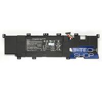 LI-TECH Batería compatible 4000 mAh para Asus Vivo Book S400CA-DS31T-CA Notebook 6 celdas